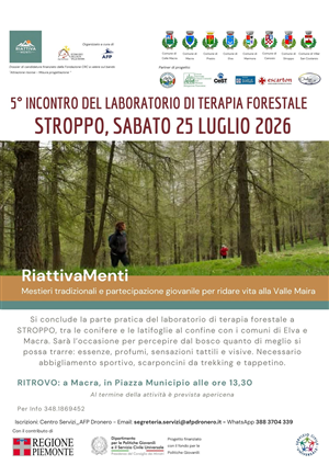 Laboratorio Terapia Forestale